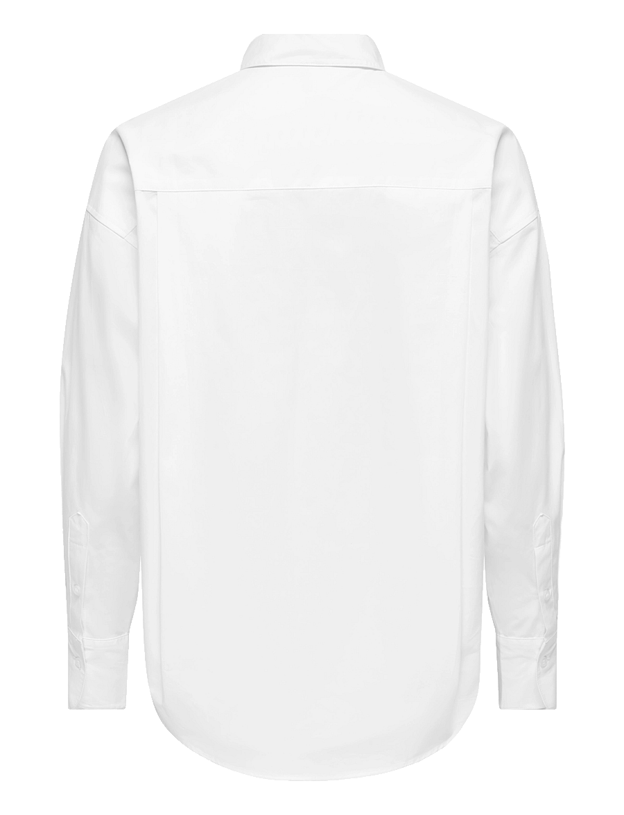 ONLY - ONLVIRANA L/S SHIRT WVN - marškiniai ilgomis rankovėmis - bright white - 1