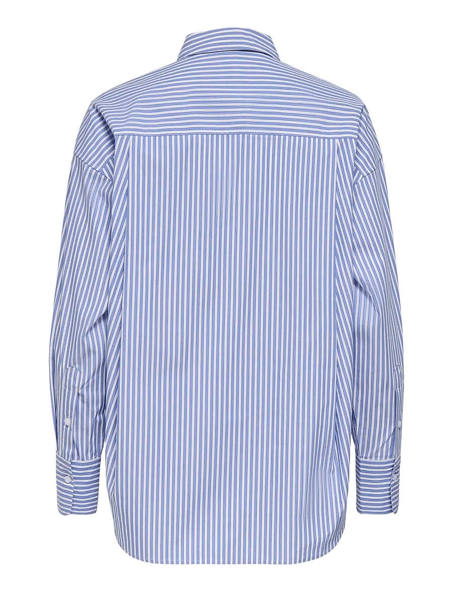 ONLY - ONLVIRANA L/S SHIRT WVN - langärmlige hemden - serenity - 1