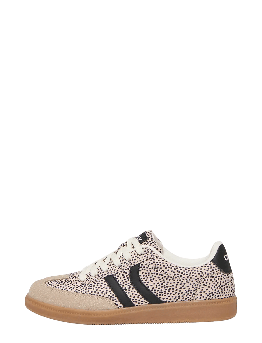 ONLY - ONLLYDIE PU LEO SNEAKER - låga sneakers - oxford tan - 1