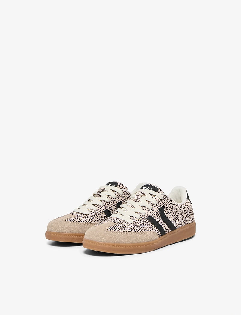 ONLY - ONLLYDIE PU LEO SNEAKER - madala säärega tossud - oxford tan - 3