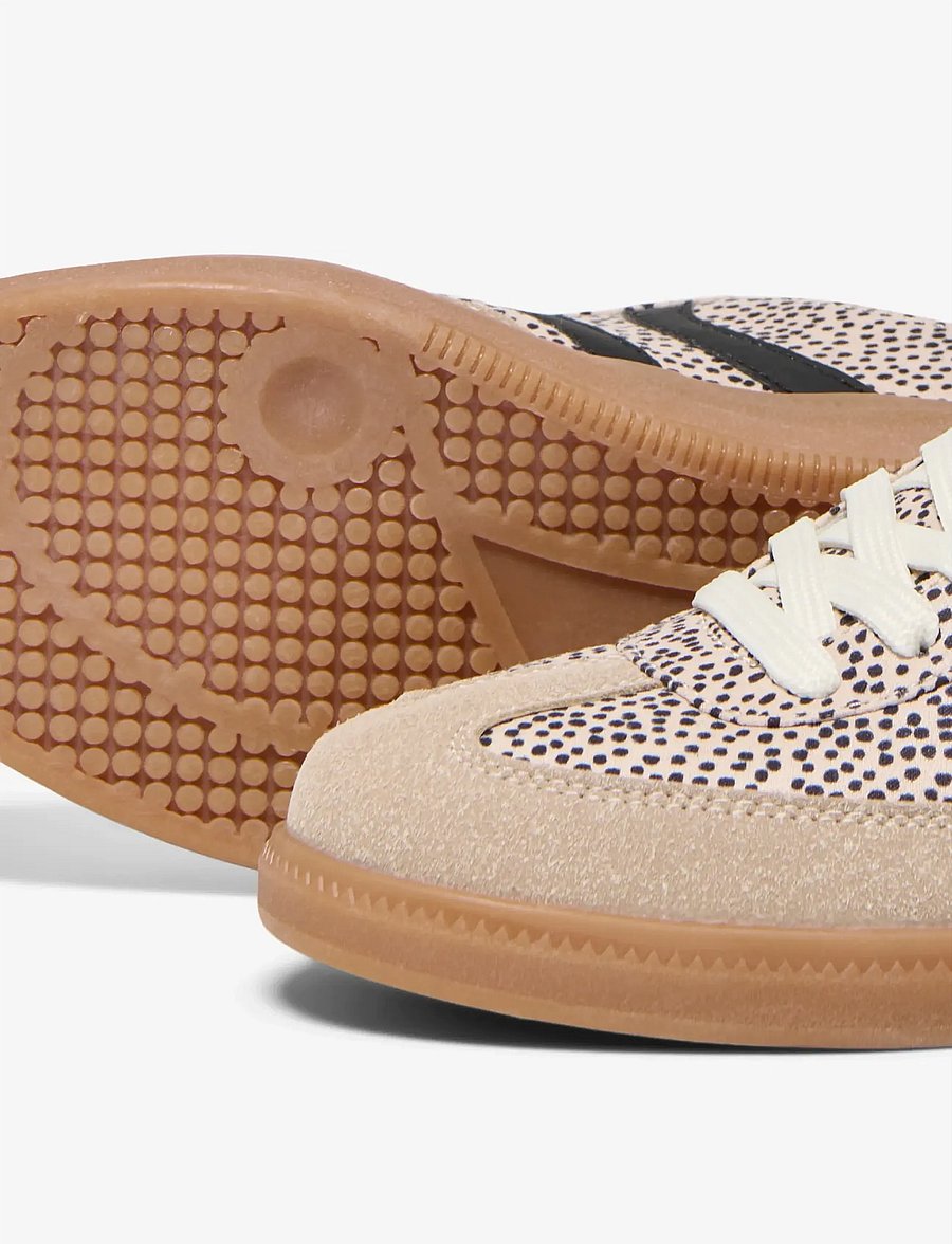 ONLY - ONLLYDIE PU LEO SNEAKER - låga sneakers - oxford tan - 4
