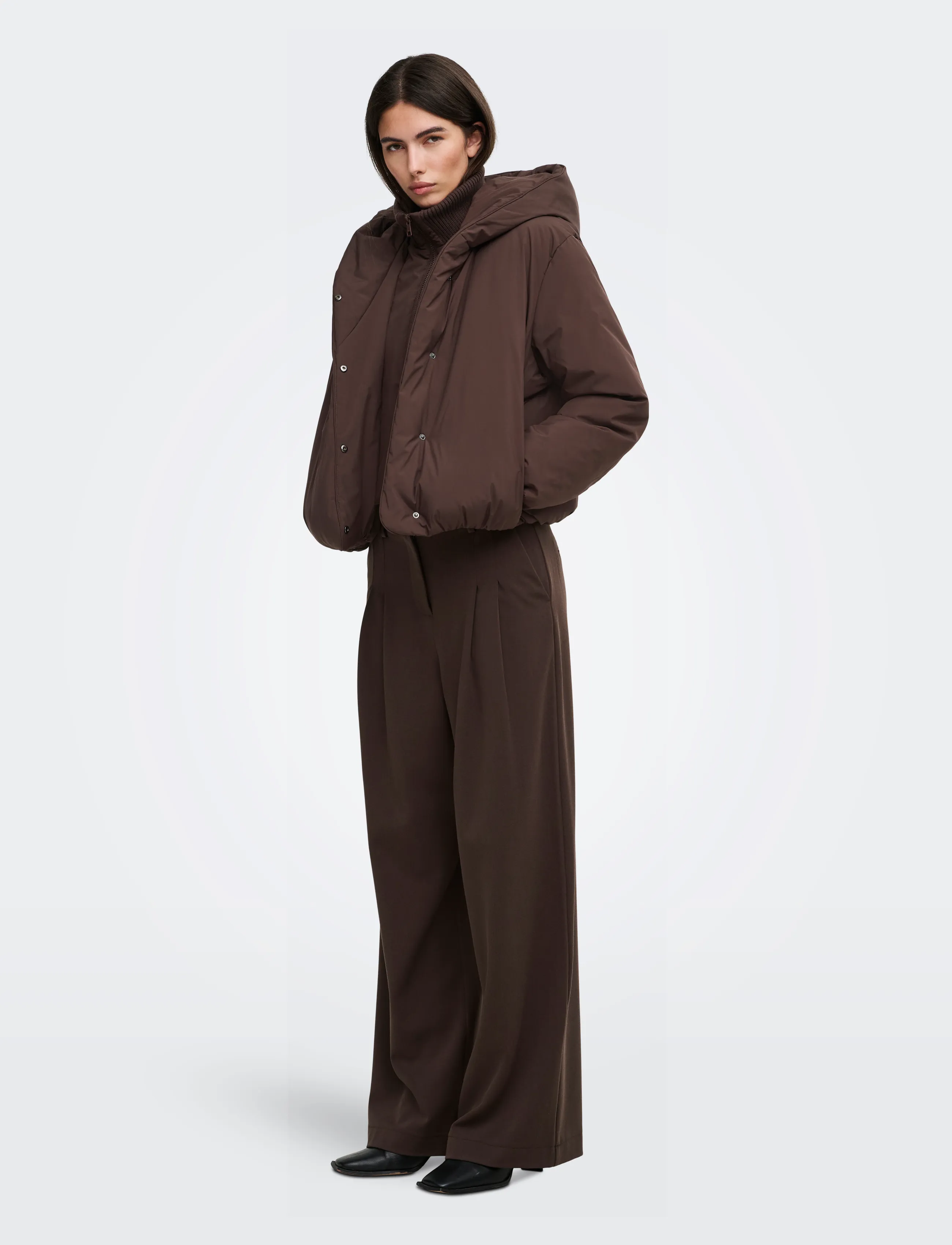 ONLY - ONLTALI PUFFER JACKET OTW - winter jackets - coffee bean - 4