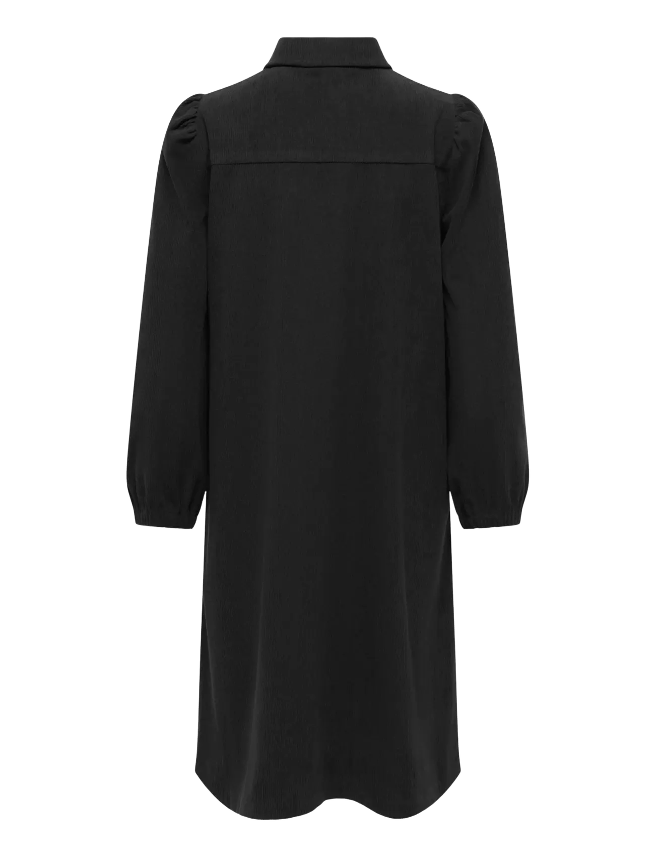 ONLY - ONLLIAS L/S CORD DRESS PNT BF - shirt dresses - black - 2