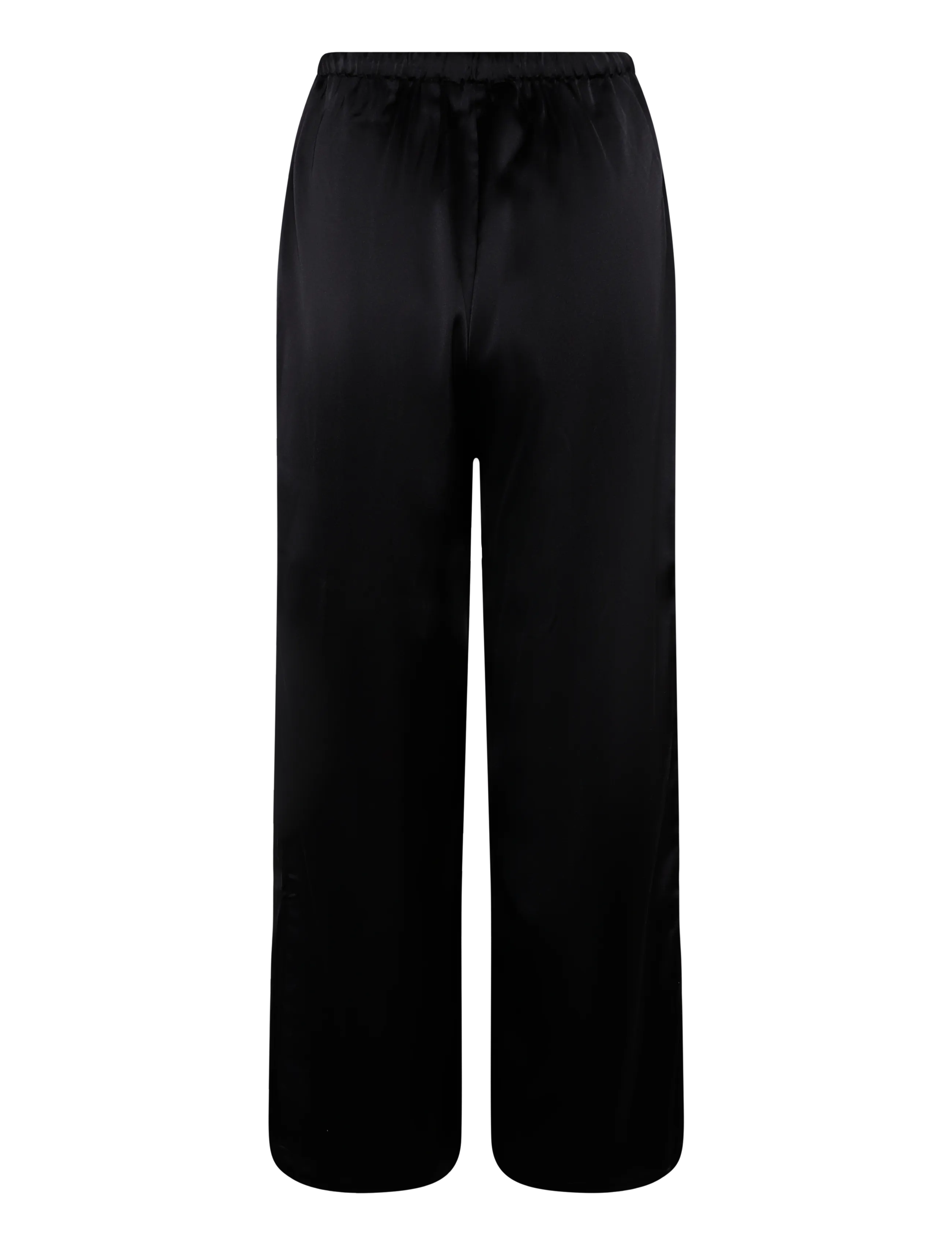 ONLY - ONLNEMA INDONA PULL UP PANT WVN - sirged püksid - black - 1