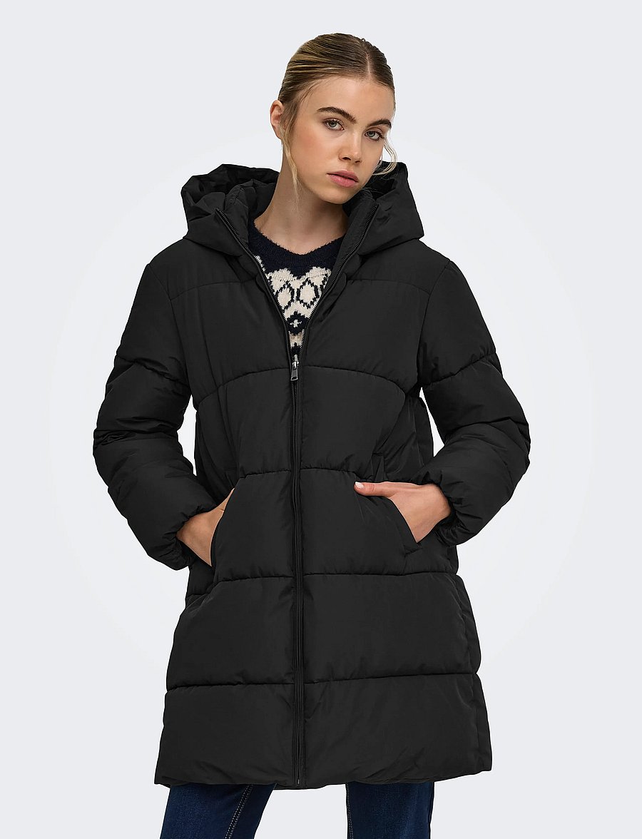 ONLY - ONLJUTA PUFFER COAT OTW NOOS - winter jackets - black - 0