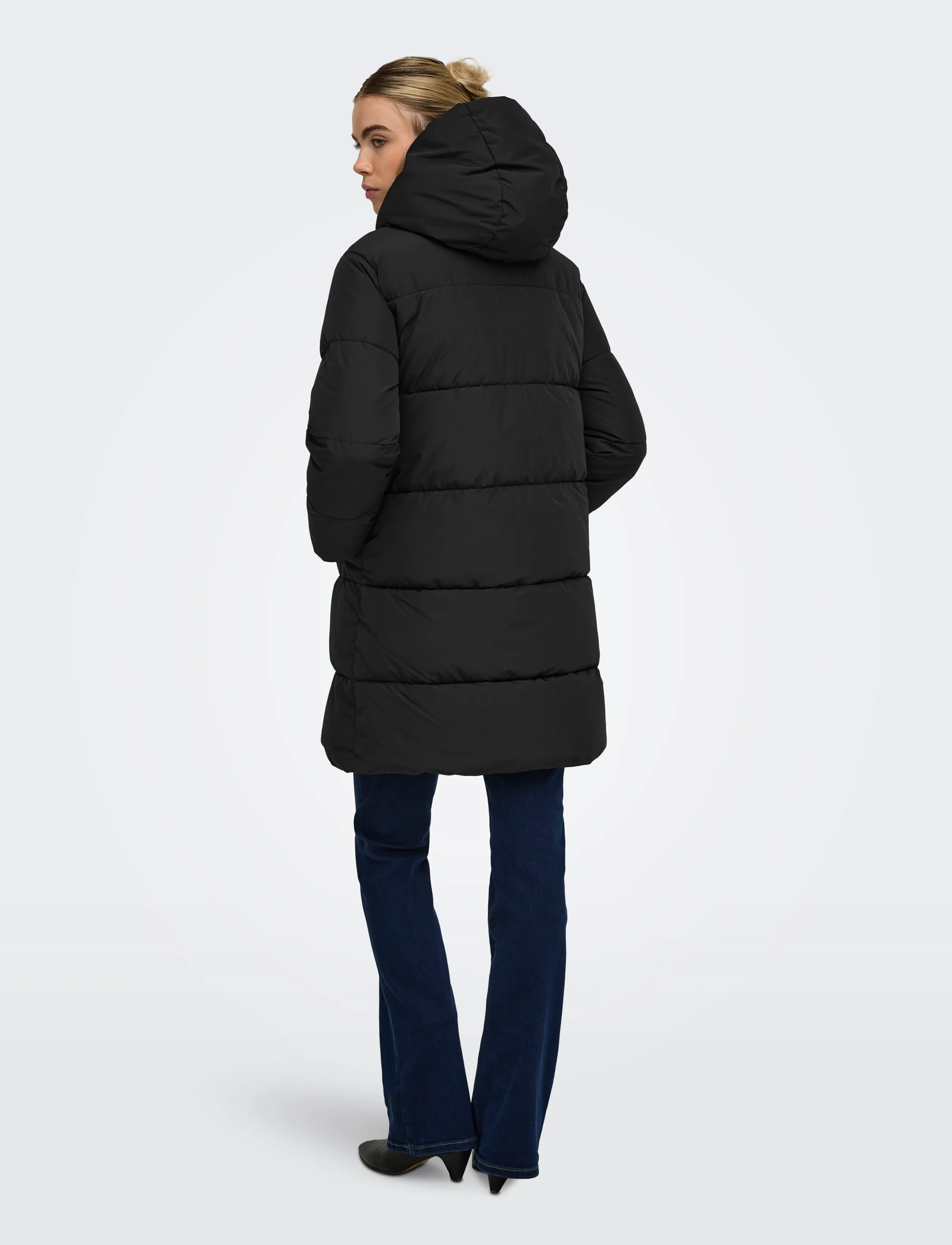 ONLY - ONLJUTA PUFFER COAT OTW NOOS - winter jackets - black - 3