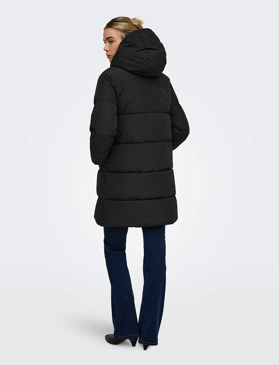 ONLY - ONLJUTA PUFFER COAT OTW NOOS - winter jackets - black - 3