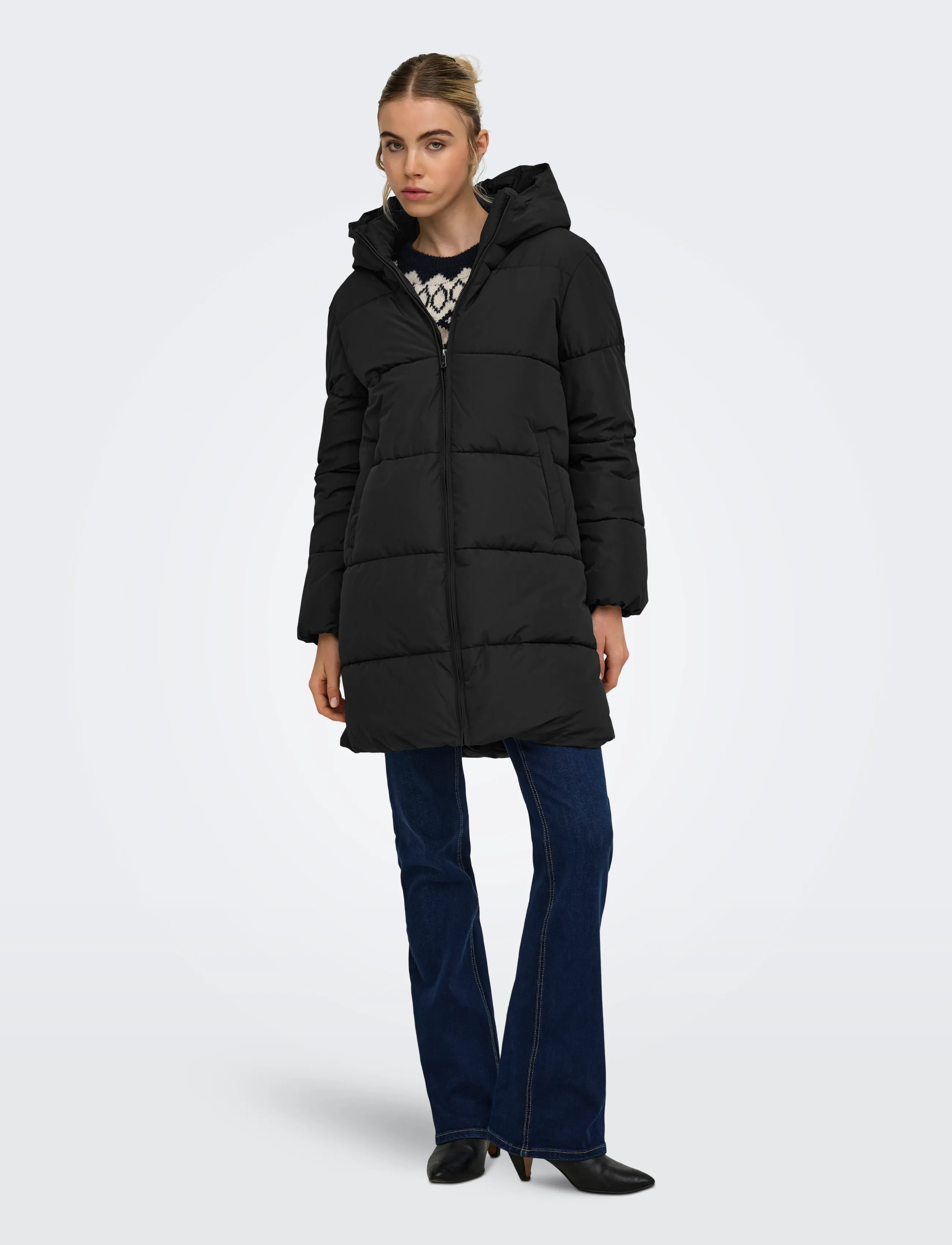 ONLY - ONLJUTA PUFFER COAT OTW NOOS - winter jackets - black - 4