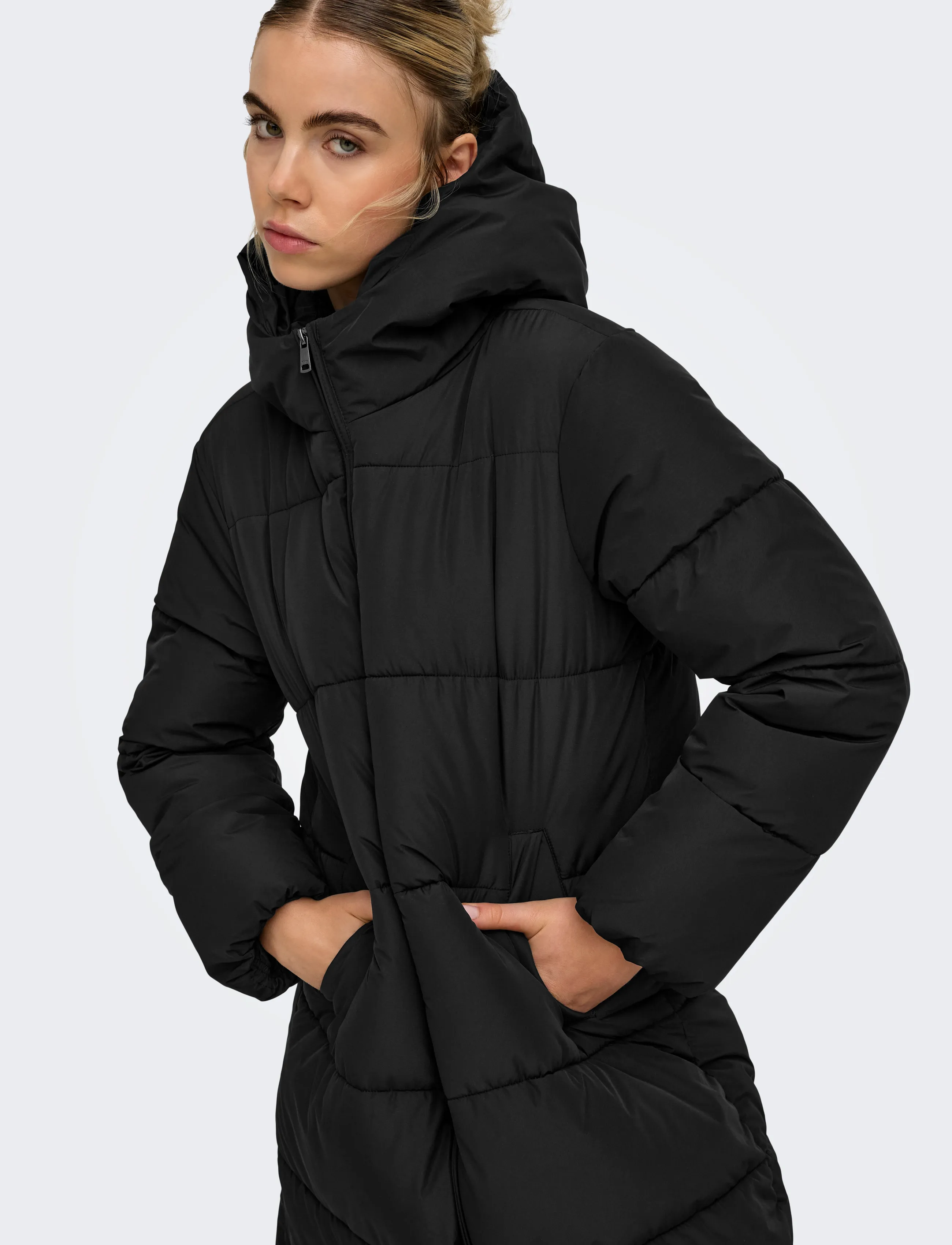 ONLY - ONLJUTA PUFFER COAT OTW NOOS - winter jackets - black - 5