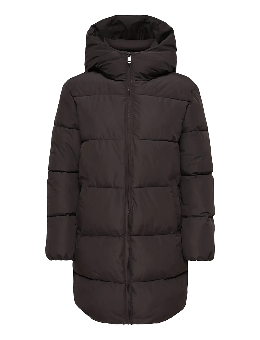ONLY - ONLJUTA PUFFER COAT OTW NOOS - winter jackets - chocolate torte - 1