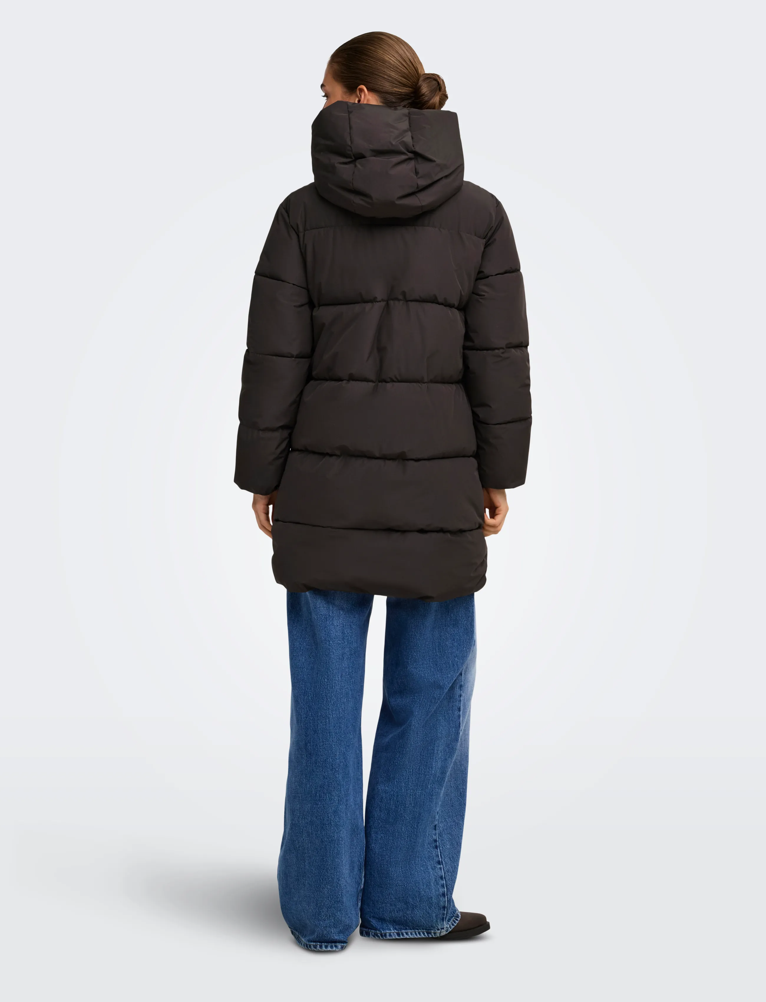 ONLY - ONLJUTA PUFFER COAT OTW NOOS - winter jackets - chocolate torte - 3