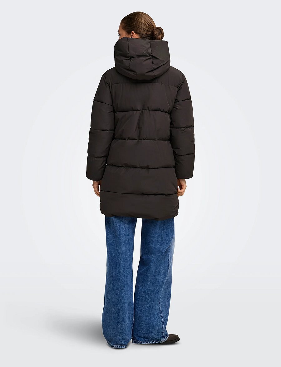 ONLY - ONLJUTA PUFFER COAT OTW NOOS - winter jackets - chocolate torte - 3