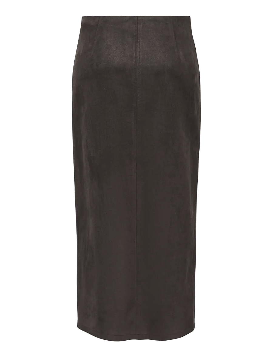 ONLY - ONLMIRA HW FAUX SUEDE LON WRAP SKIRT PNT - hõlmikseelikud - after dark - 1