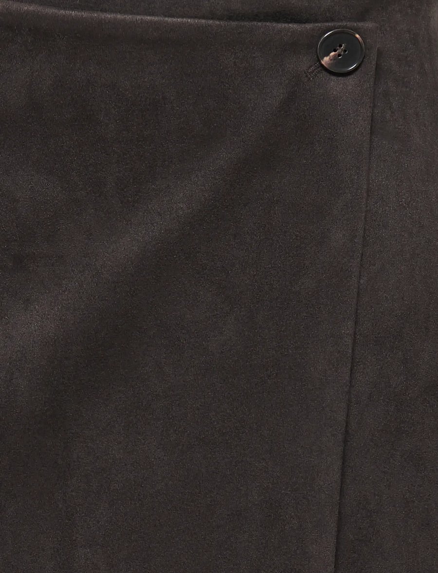 ONLY - ONLMIRA HW FAUX SUEDE LON WRAP SKIRT PNT - hõlmikseelikud - after dark - 2