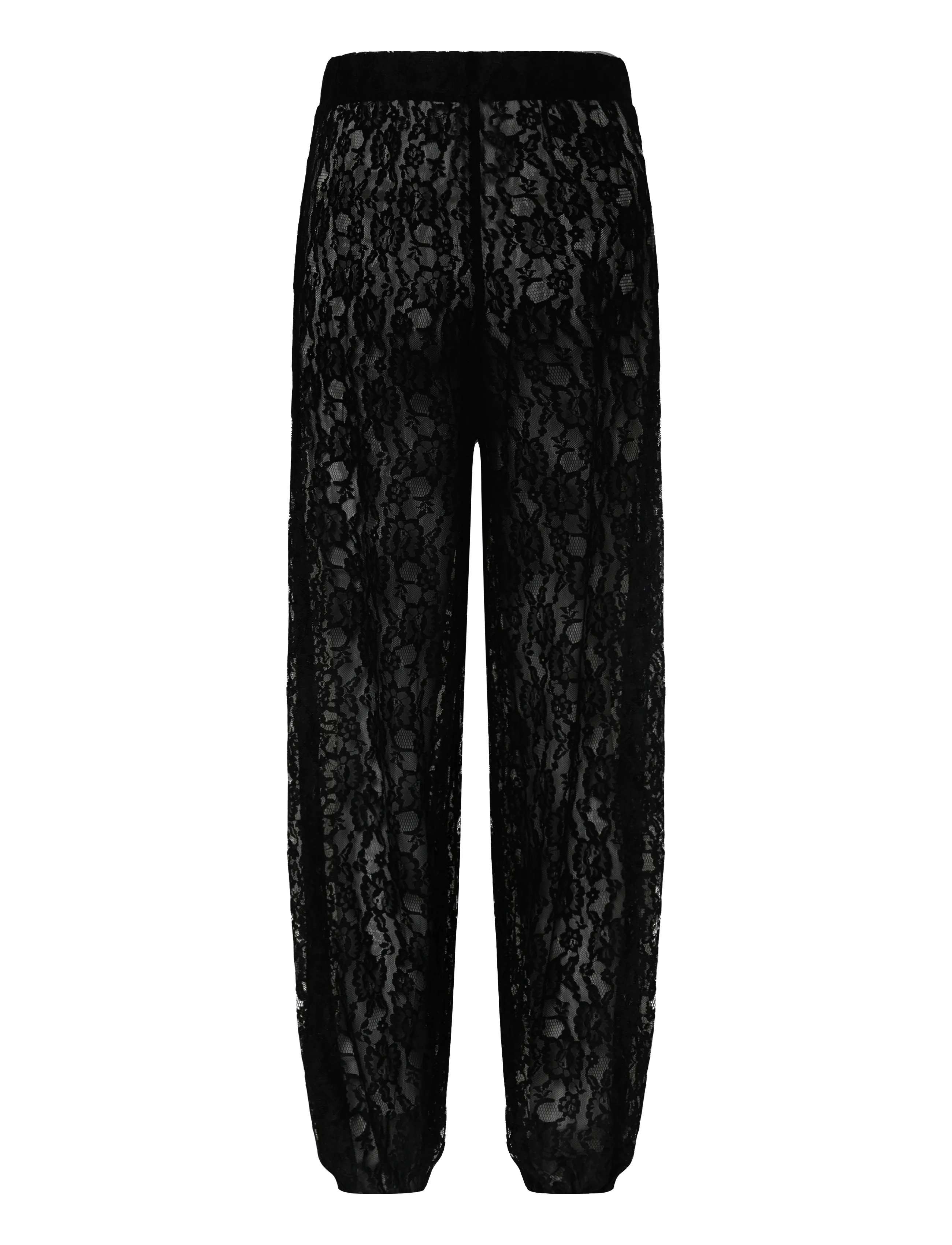 ONLY - ONLBEA LACE BALLOON PANTS JRS - barrel-püksid - black - 1