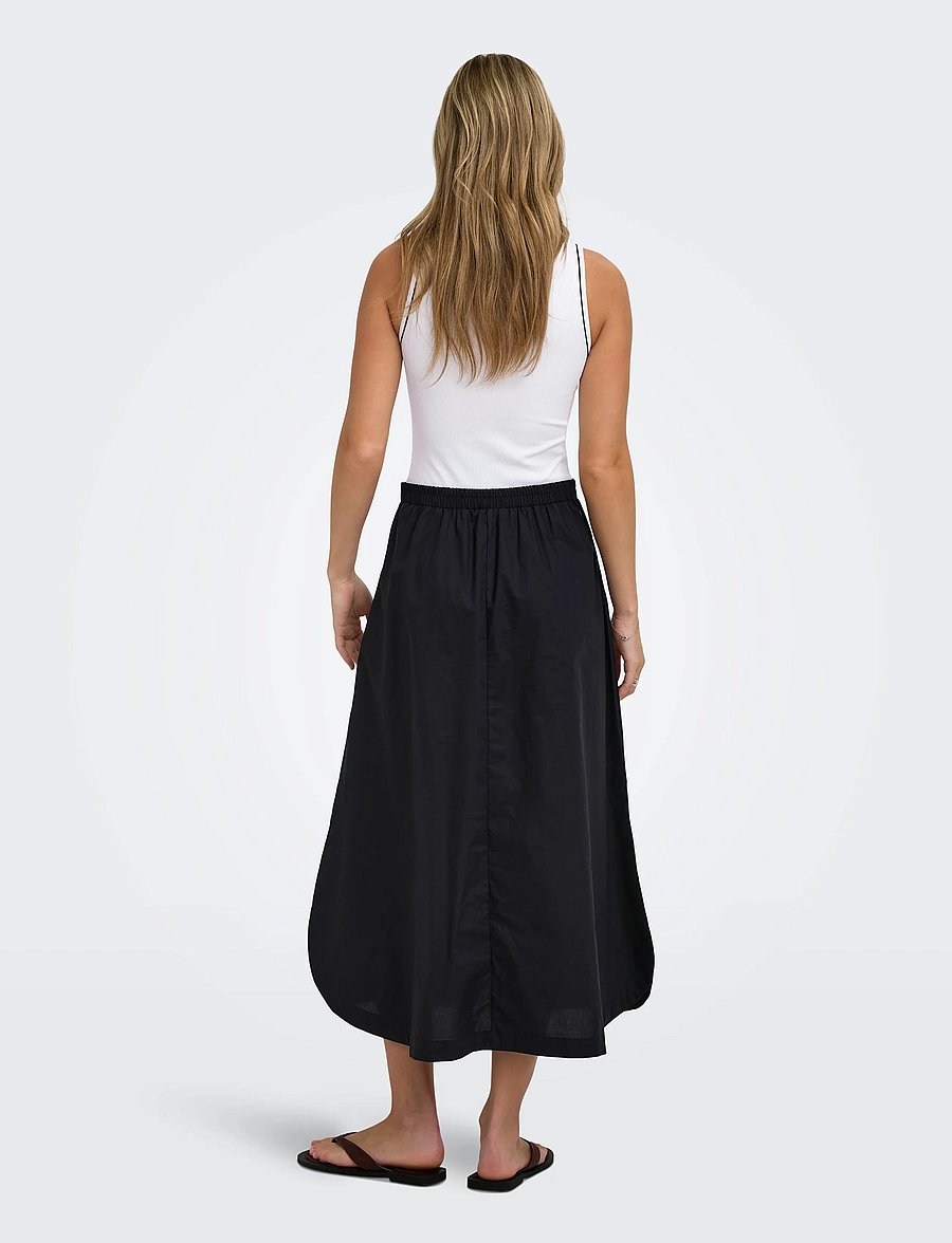 ONLY - ONLZAYA S/L LONG DRESS WVN EX - maksikleidid - black - 3
