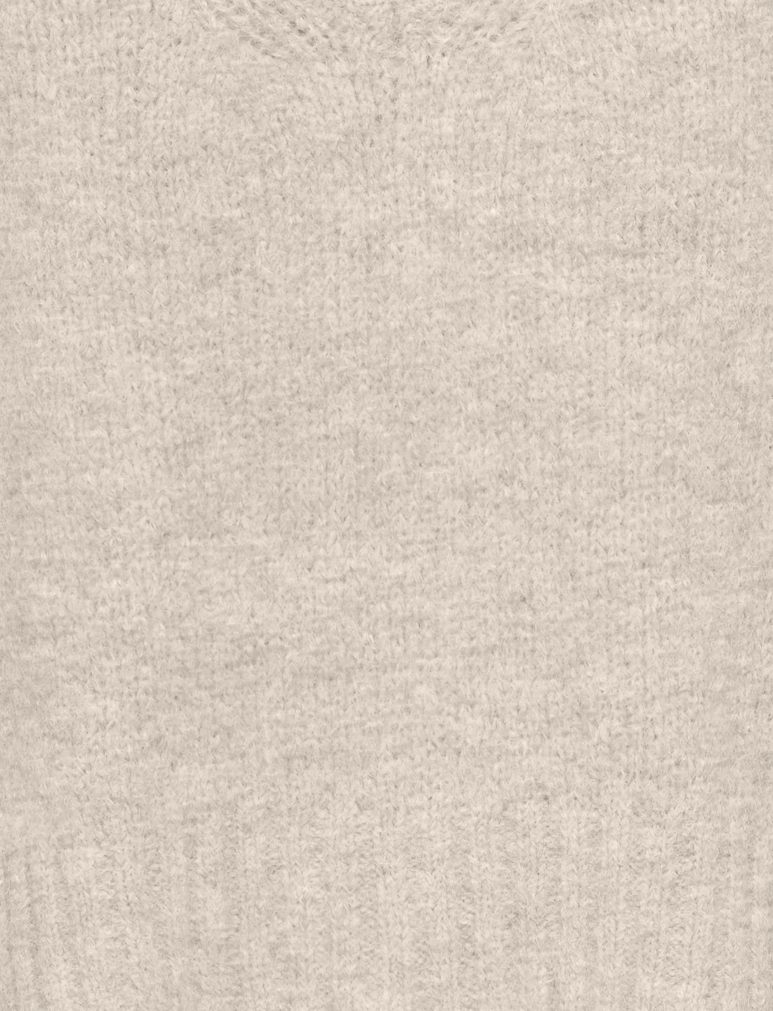 ONLY - ONLFIONA LS LOOSE V-NECK KNT - birch - 2