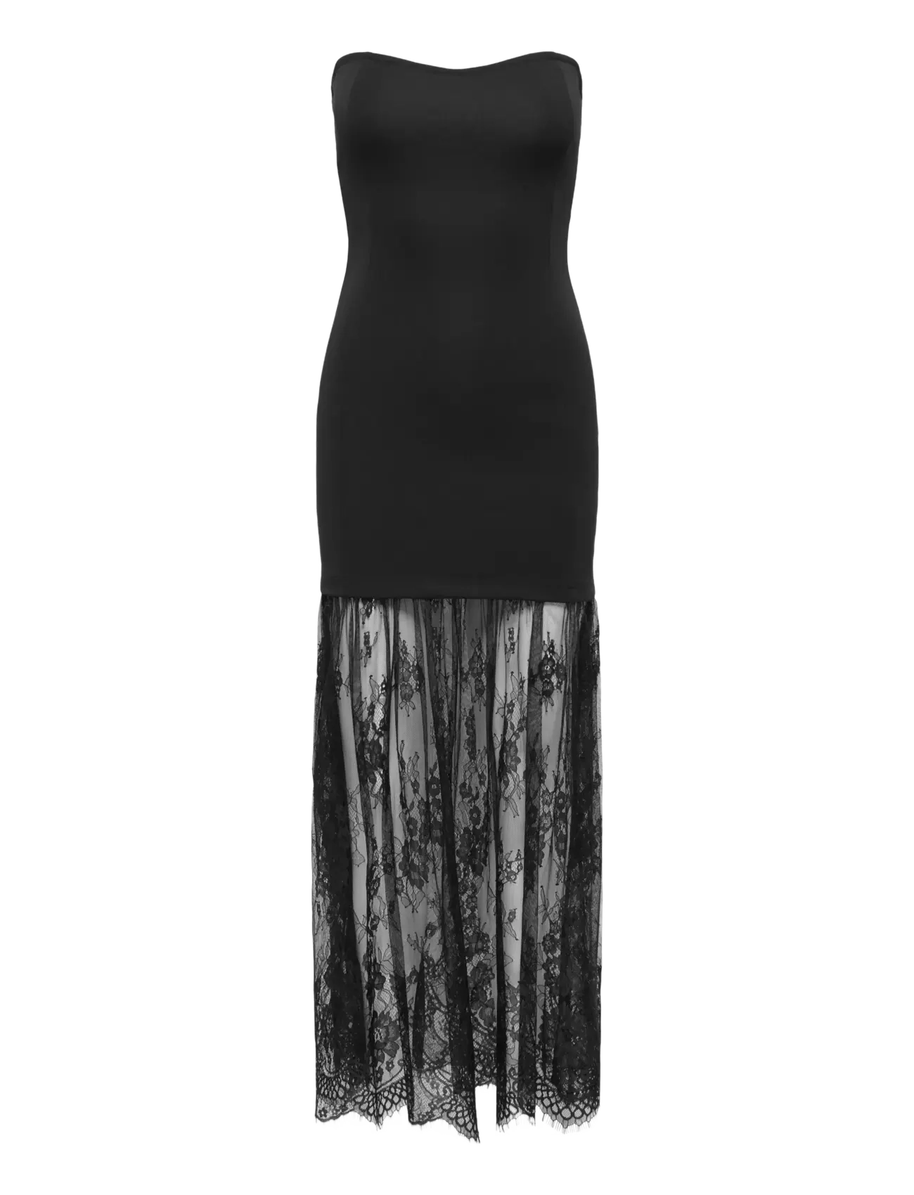 ONLY ONLMAPLE S/L TUBE DRESS BOX JRS - Kvinder - BLACK / black