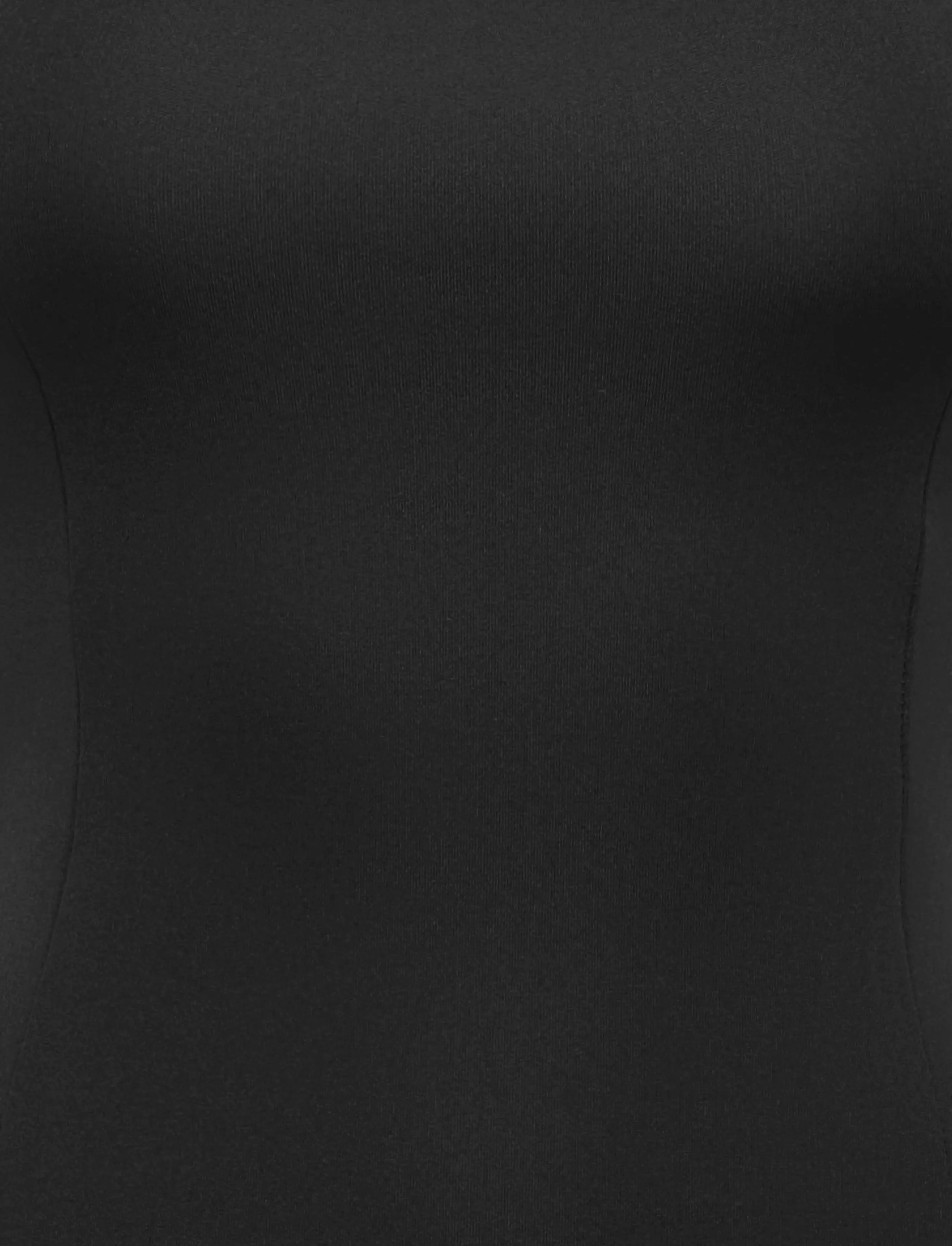 ONLY - ONLMAPLE S/L TUBE DRESS BOX JRS - blondekjoler - black - 2