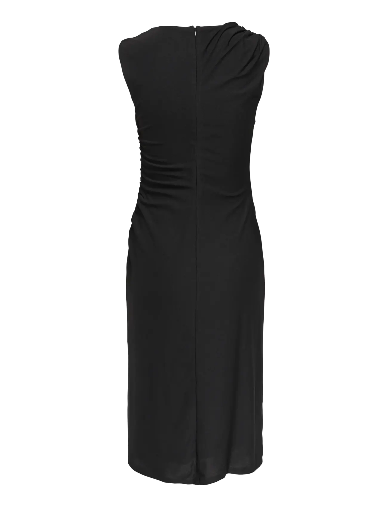 ONLY - ONLAMBER S/L RUCHING MIDI DRESS CS JRS - black - 1