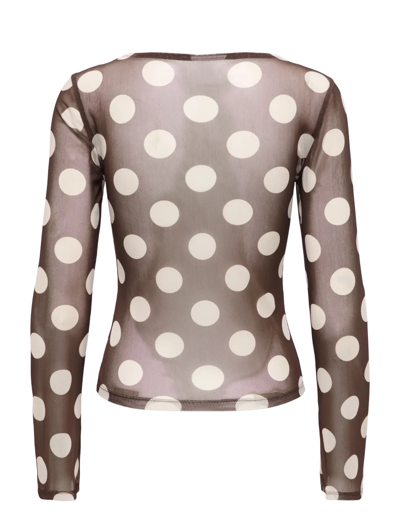 ONLY - ONLNOX BOATNECK BELL L/S TOP JRS - langärmlige tops - coffee bean - 1