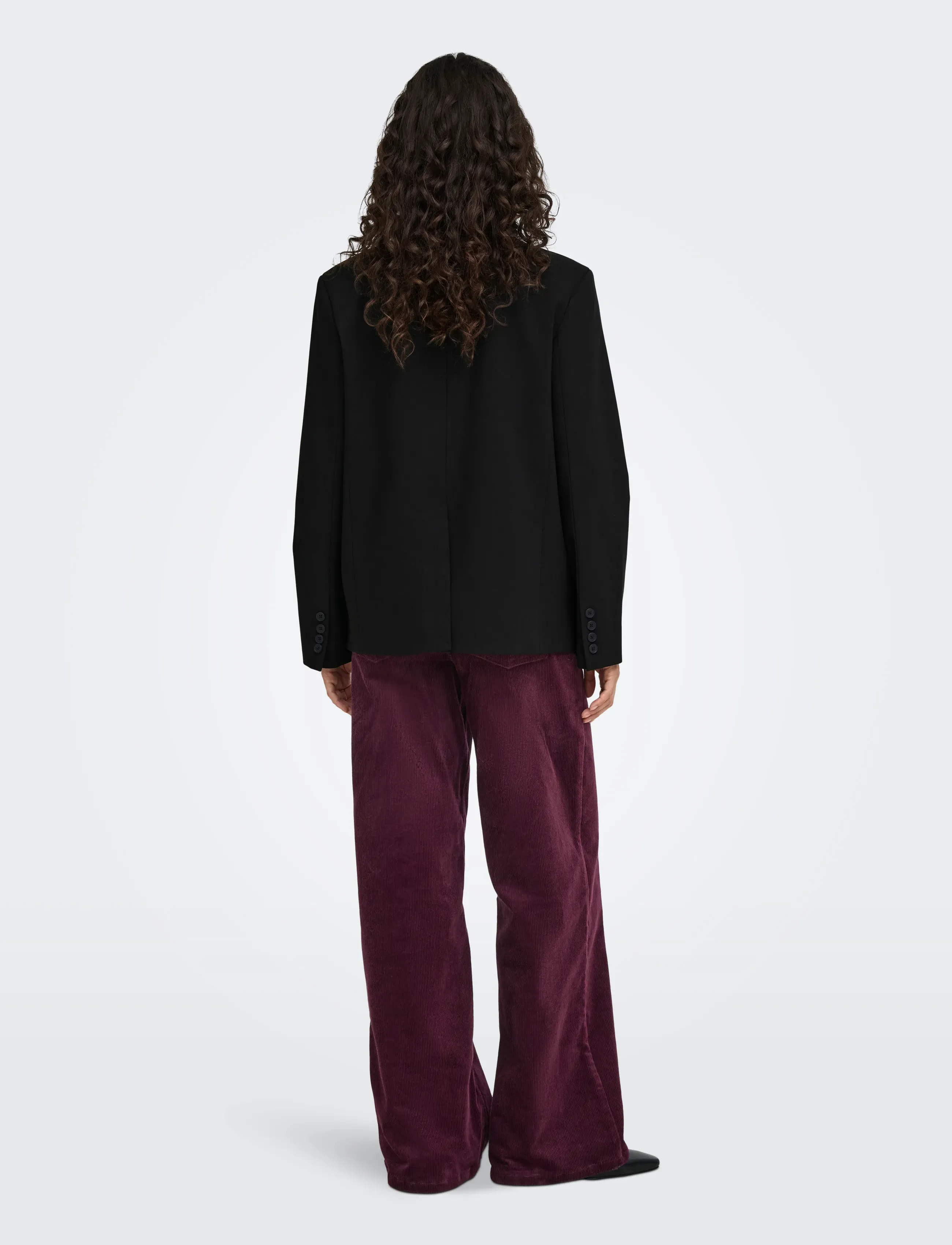 ONLY - ONLRAVEN L/S HIGHNECK BLAZER TLR - black - 3