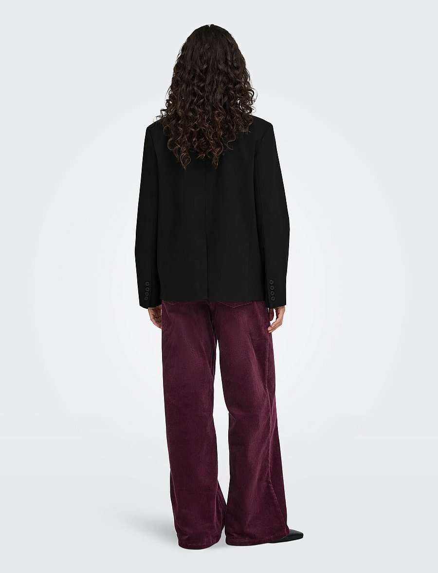 ONLY - ONLRAVEN L/S HIGHNECK BLAZER TLR - black - 3