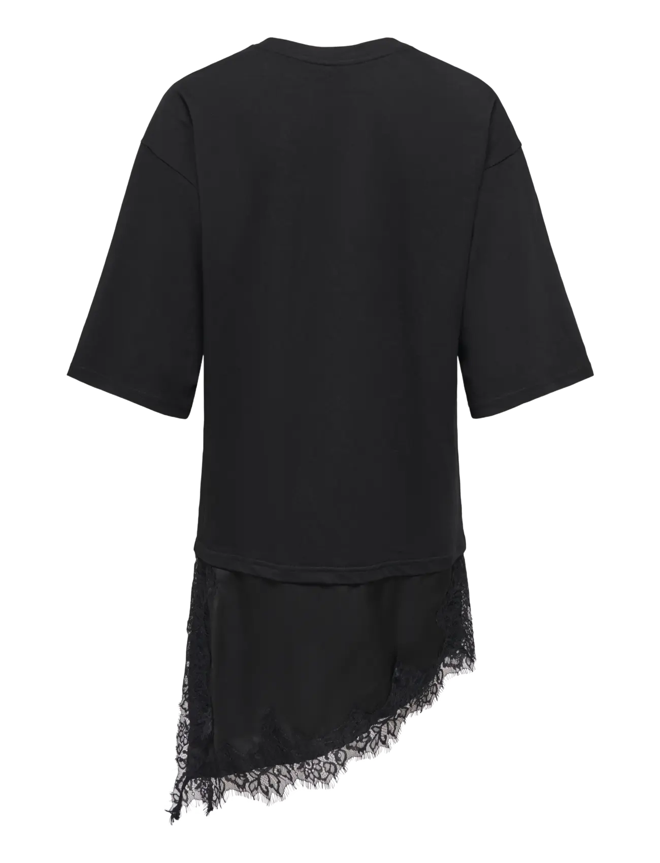 ONLY - ONLMADELYN S/S LACE TOP JRS - t-särgid - black - 1