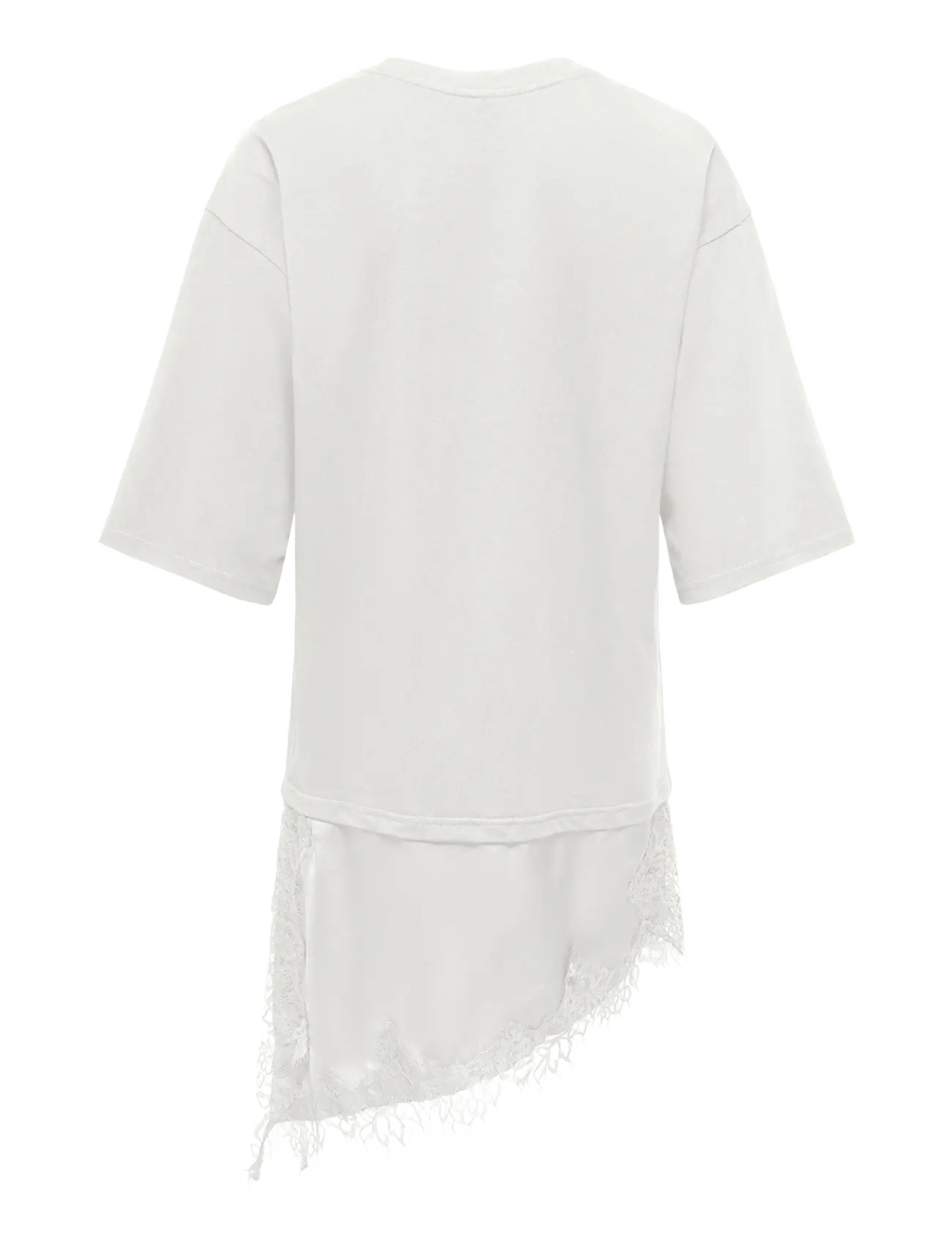 ONLY - ONLMADELYN S/S LACE TOP JRS - t-shirts - cloud dancer - 1