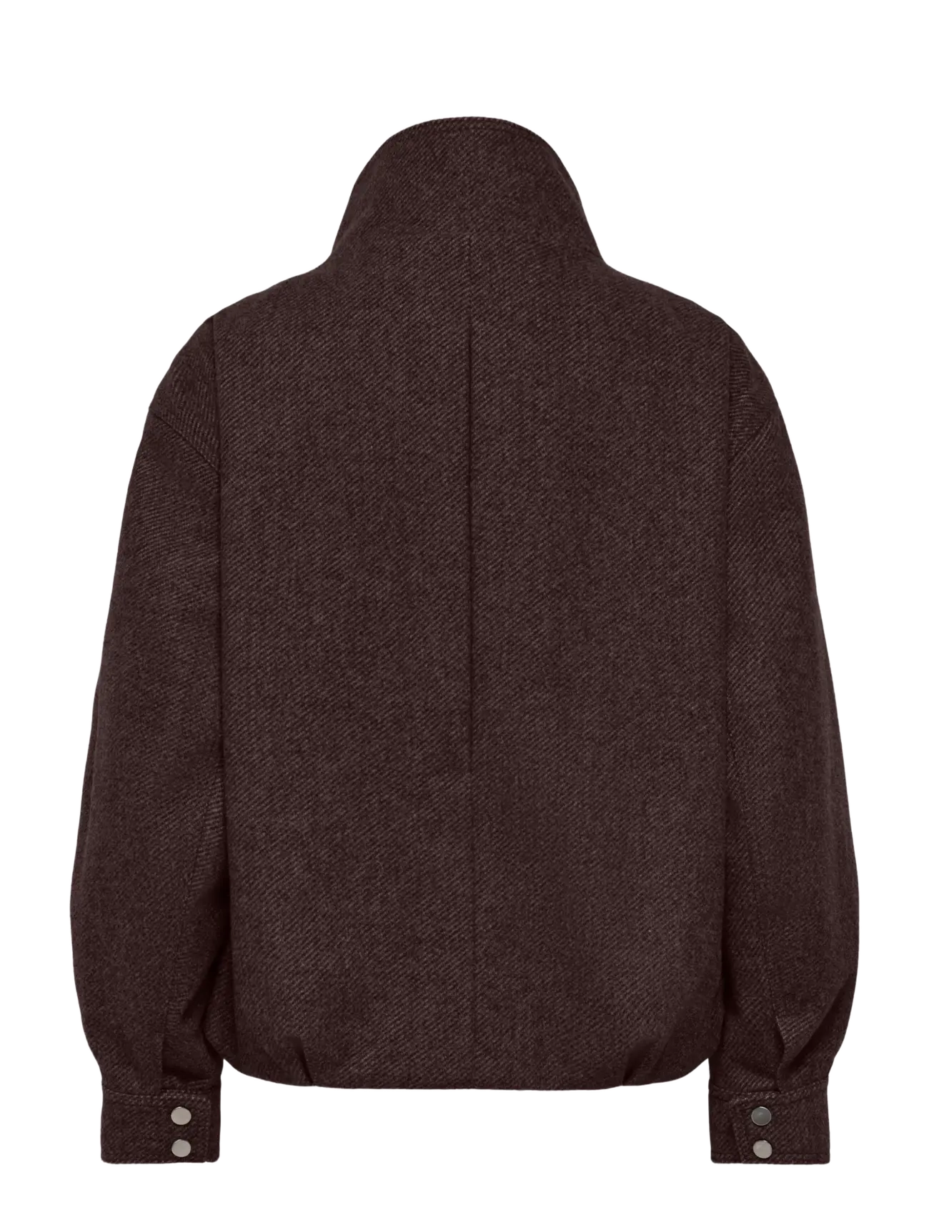 ONLY - ONLASTA HIGH COLLAR BOMBER JACKET OTW - lette jakker - chocolate torte - 1