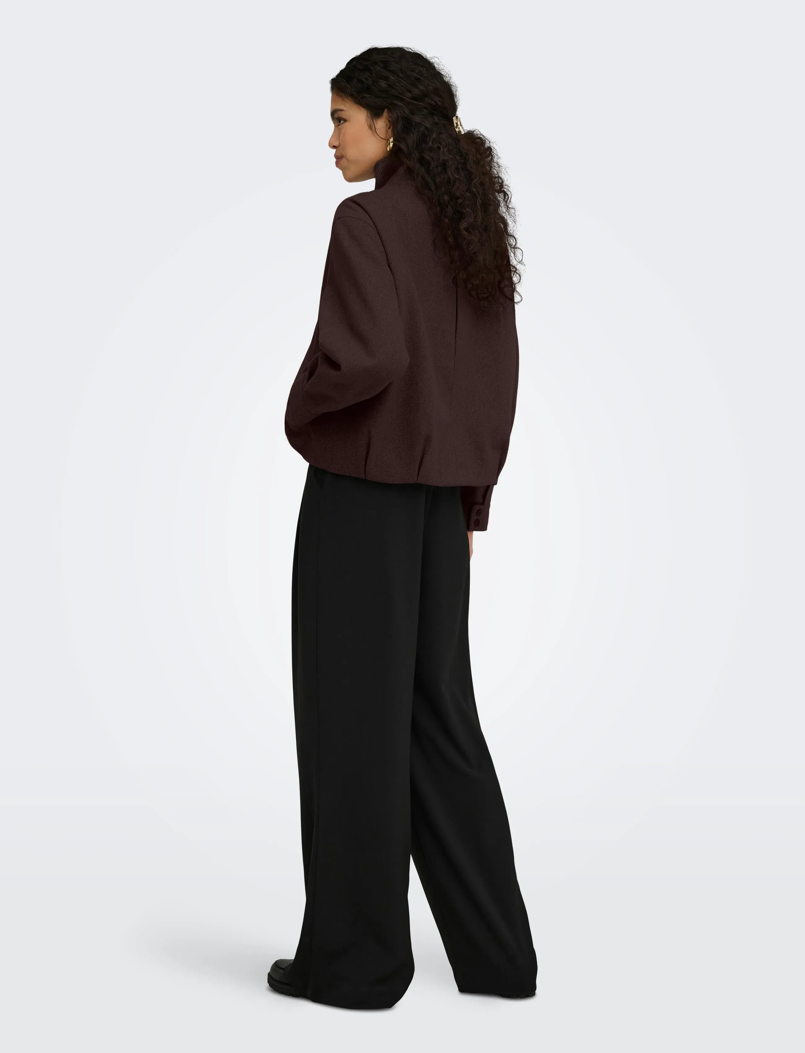 ONLY Onlasta High Collar Bomber Jacket Otw jackor dam – bild 2
