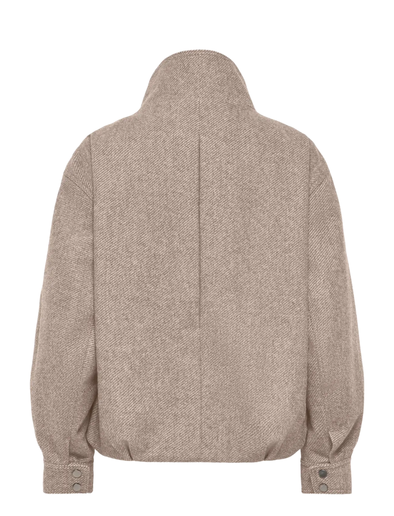 ONLY - ONLASTA HIGH COLLAR BOMBER JACKET OTW - simply taupe - 2