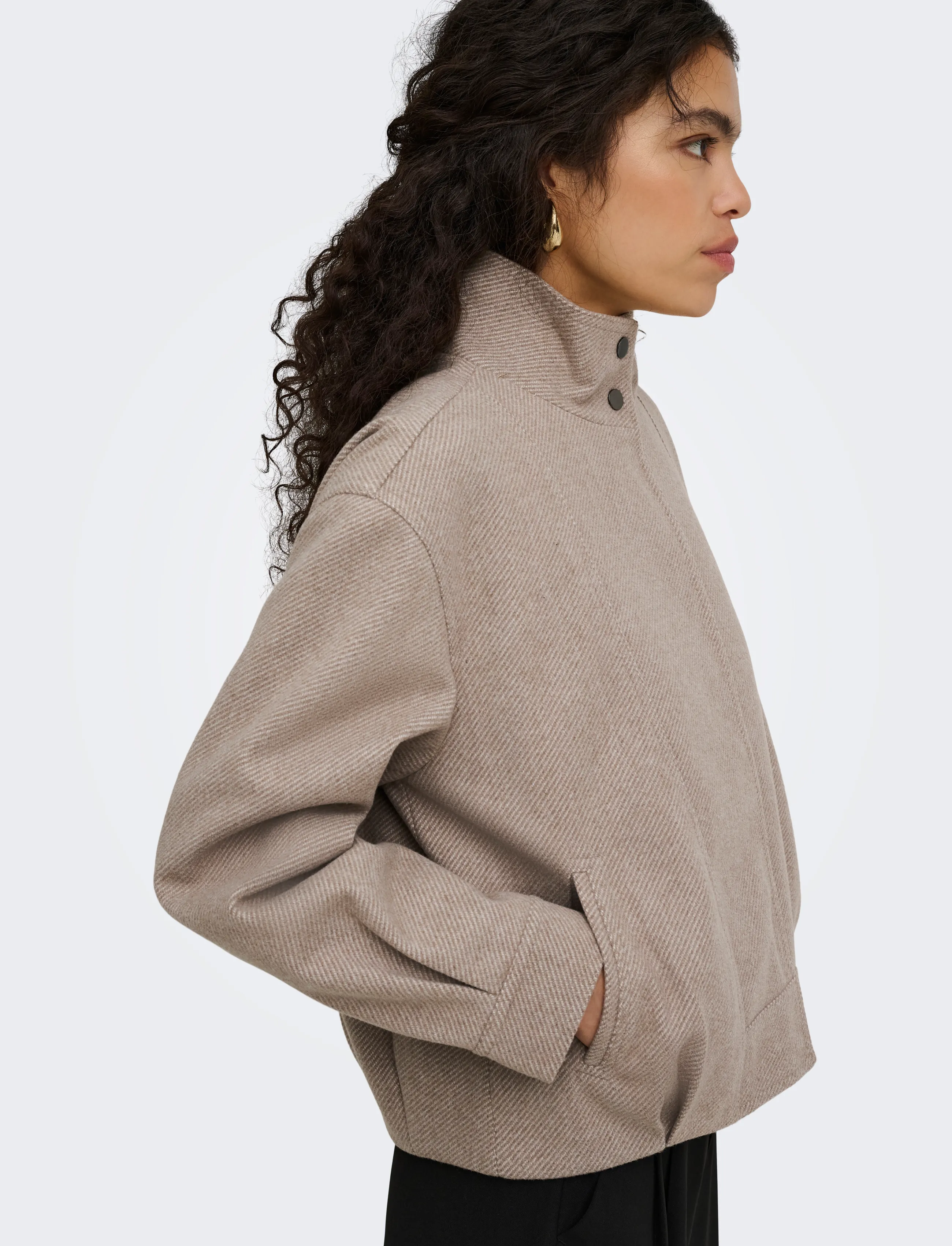 ONLY Onlasta High Collar Bomber Jacket Otw jackor dam – bild 5