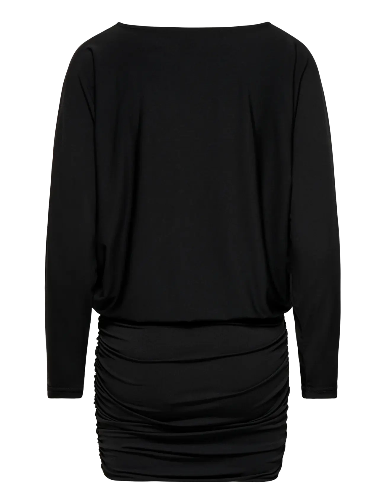 ONLY - ONLARIA L/S BAT DRESS JRS - korta klänningar - black - 2
