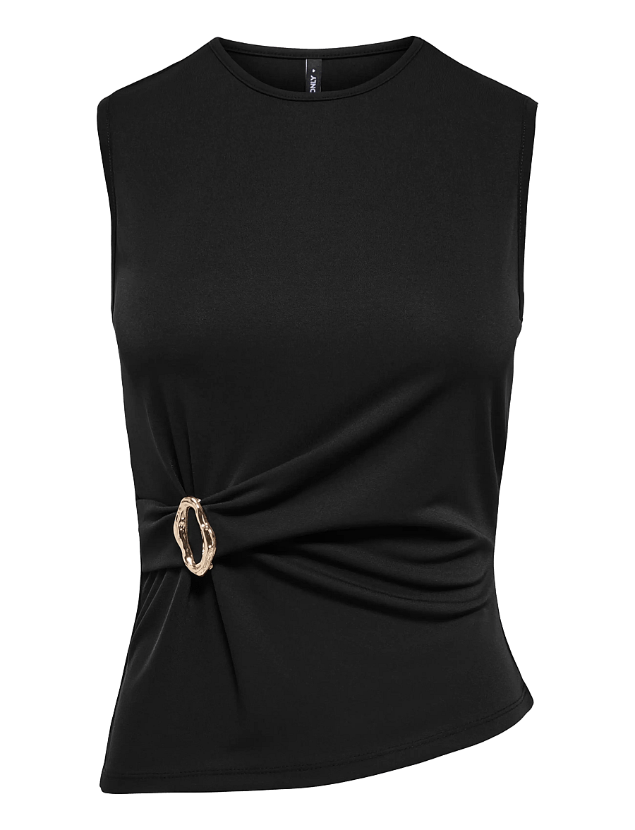 ONLY - ONLHAZE S/L BUCKLE TOP JRS - Ärmellose tops - black - 1