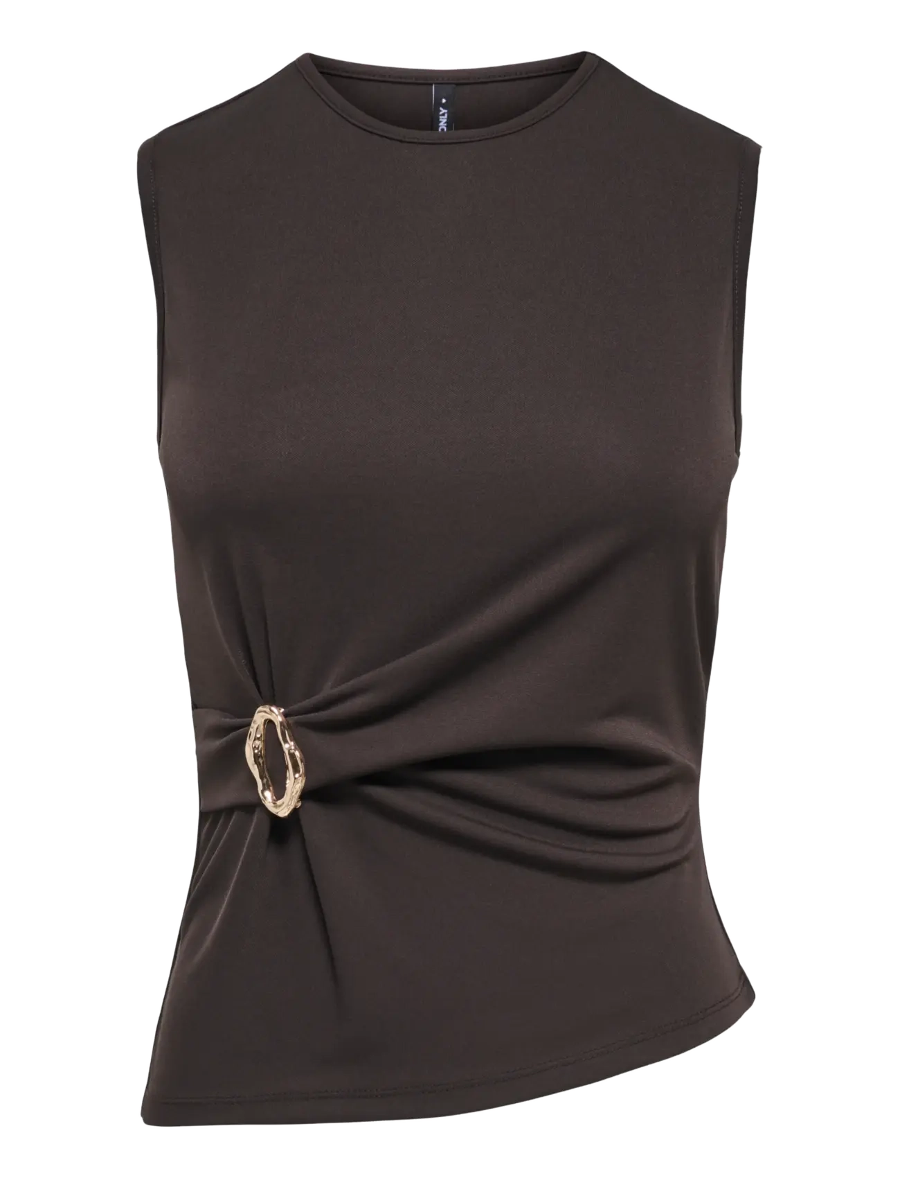 ONLY ONLHAZE S/L BUCKLE TOP JRS - Neuheiten - CHOCOLATE TORTE / brown