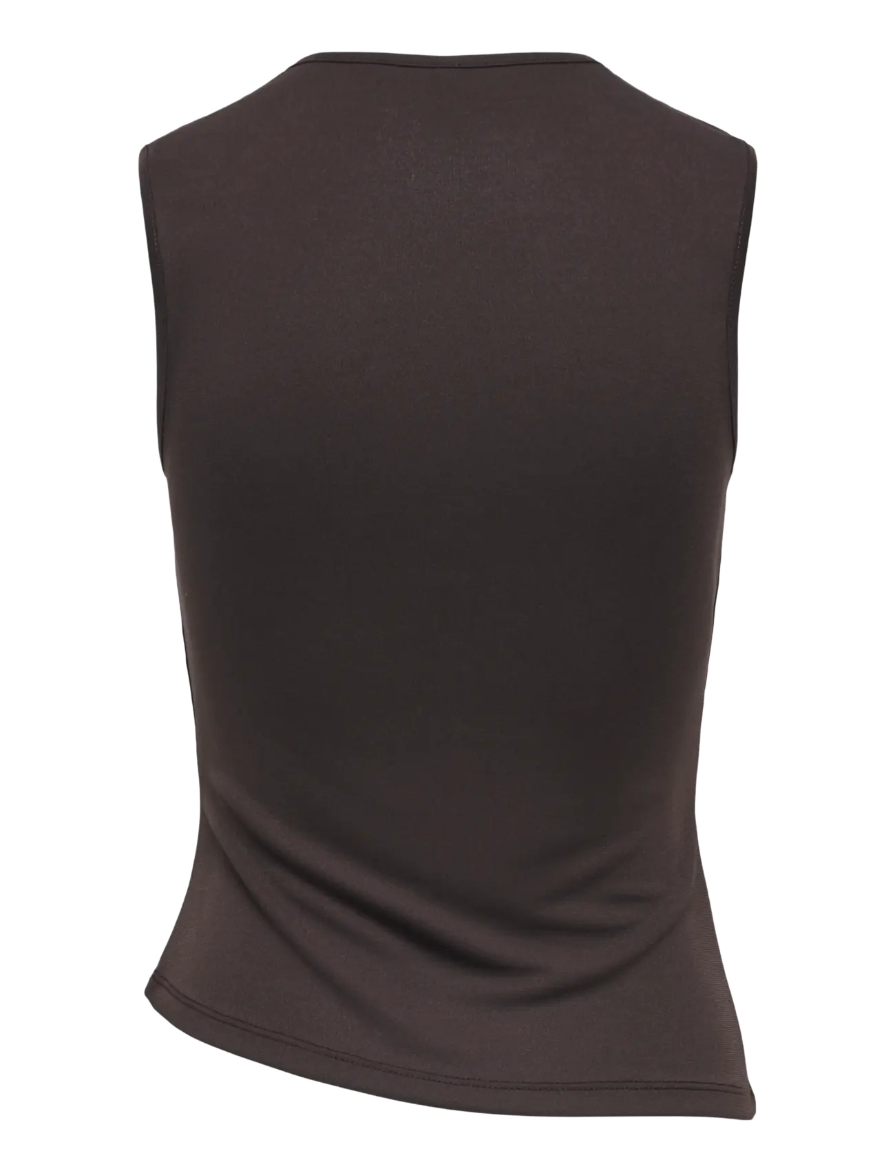 ONLY - ONLHAZE S/L BUCKLE TOP JRS - Ärmellose tops - chocolate torte - 2