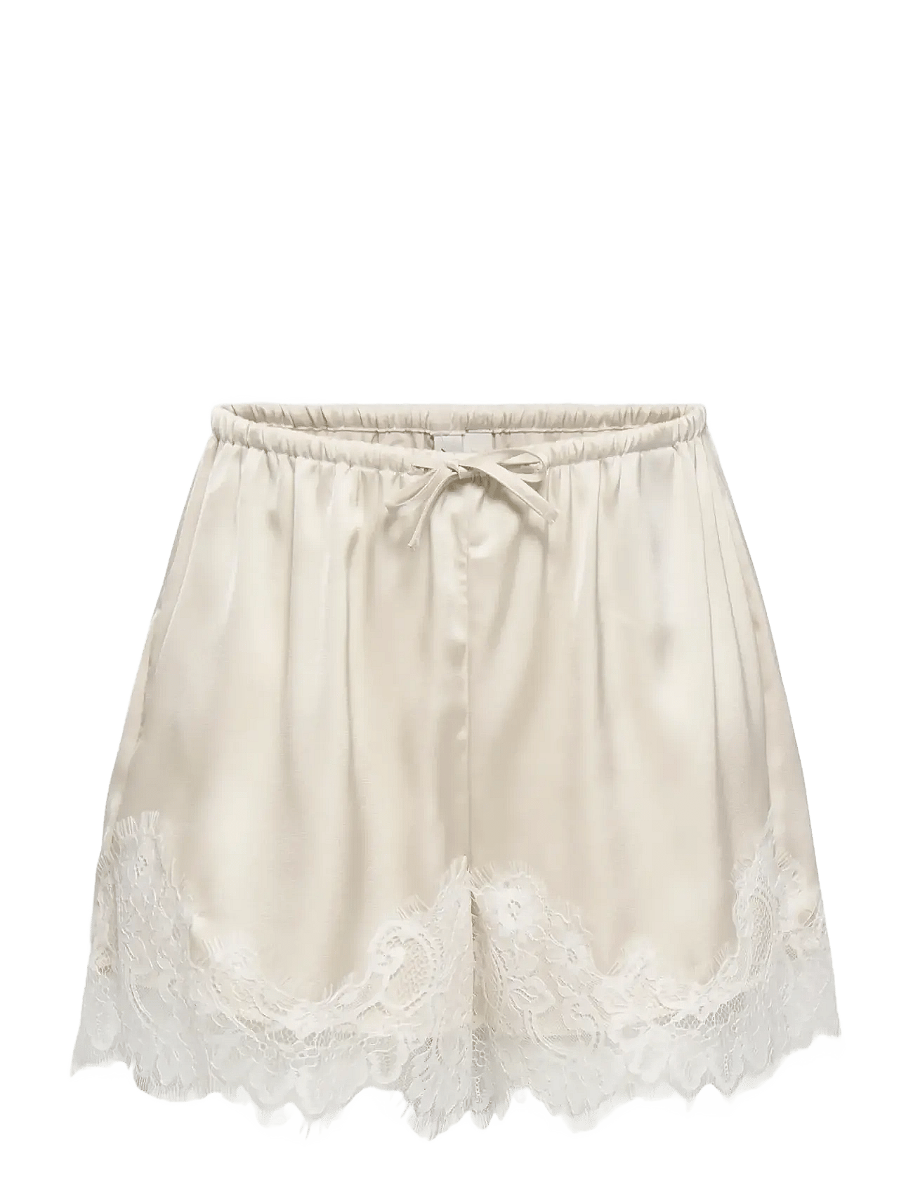 ONLY | Onlmenus Lace Satin Shorts Wvn Ex | L