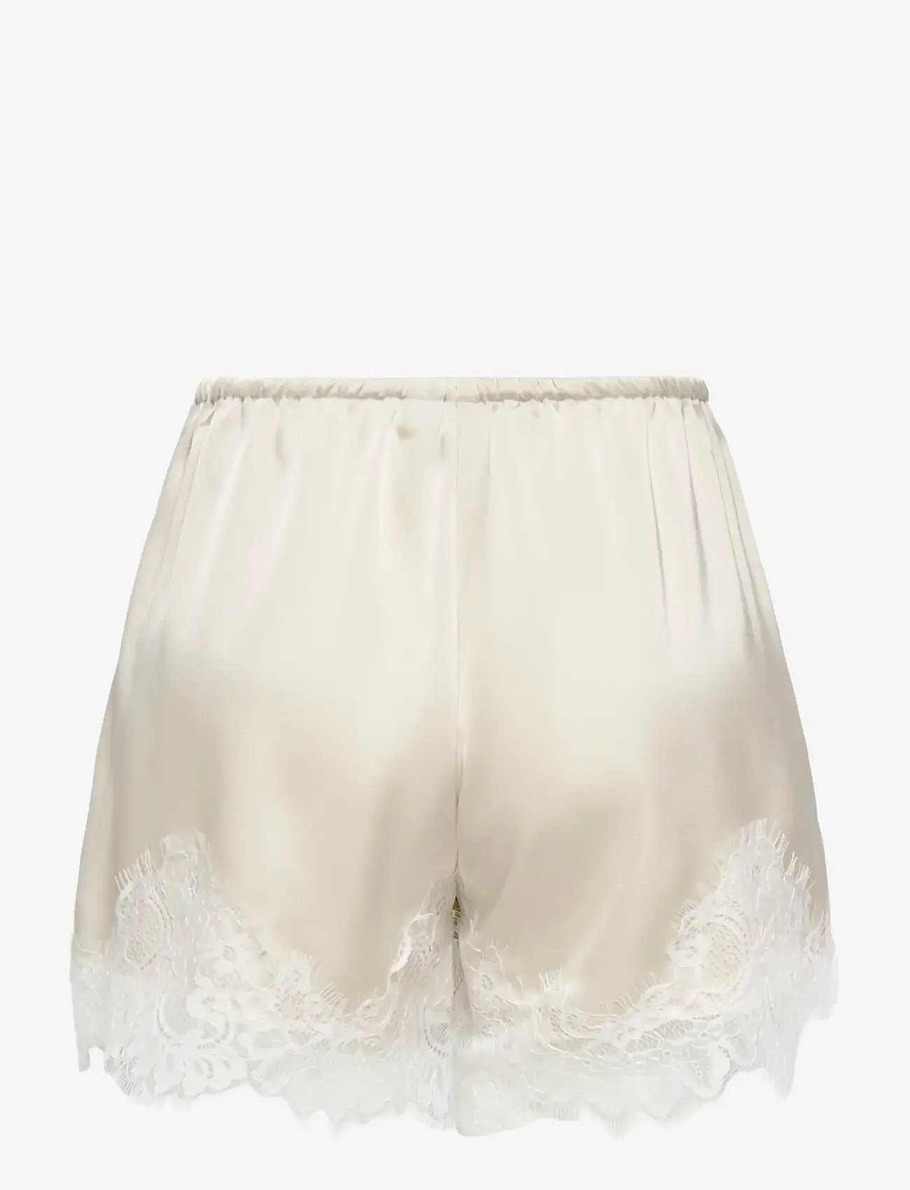 ONLY - ONLMENUS LACE SATIN SHORTS WVN EX - shorts - birch - 2