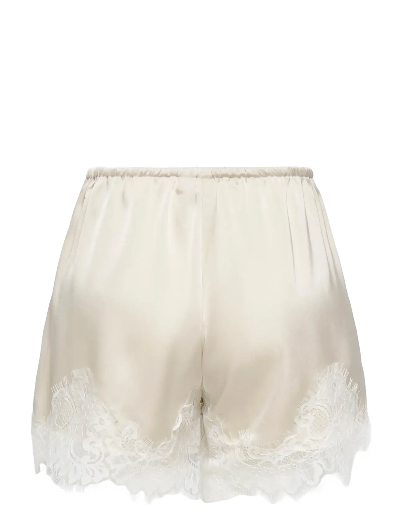 ONLY - ONLMENUS LACE SATIN SHORTS WVN EX - natshorts - birch - 2