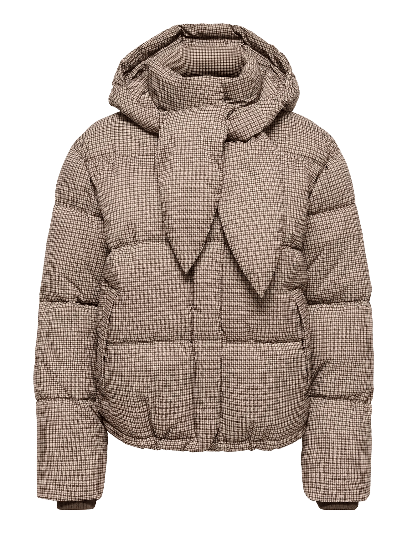 ONLY - Onlmia Scarf Check Puffer