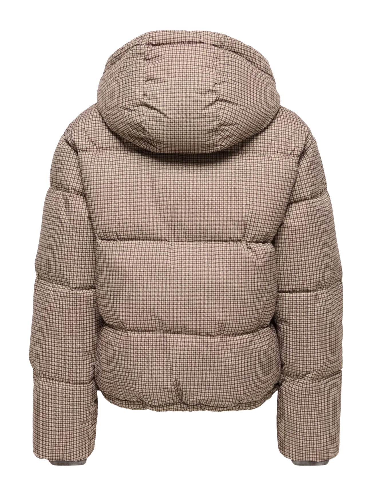 ONLY - ONLMIA SCARF CHECK PUFFER JACKET OTW - winterjacken - toasted coconut - 2