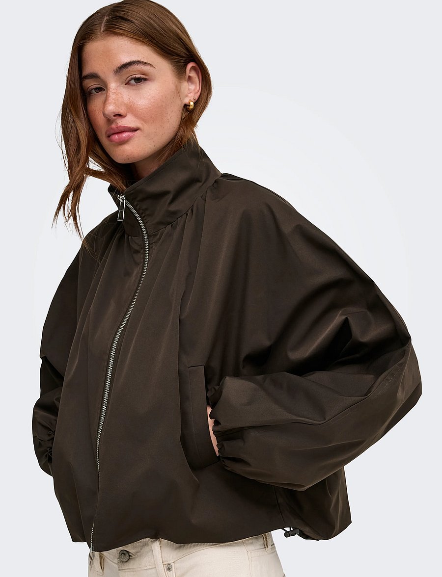 ONLY - ONLBINALO BALLON JACKET OTW - demitasse - 5
