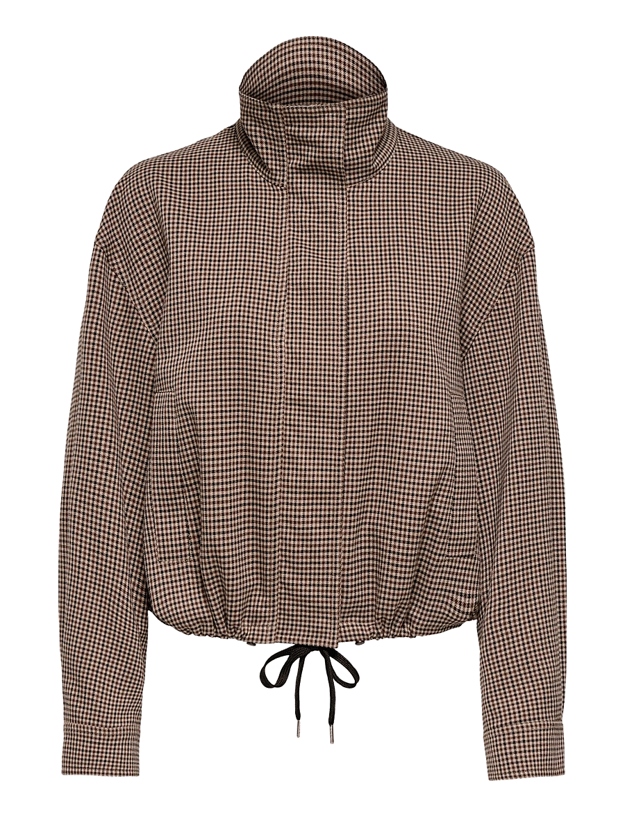 ONLY - ONLCASSANDRA CHECK JACKET OTW - vårjackor - humus - 0