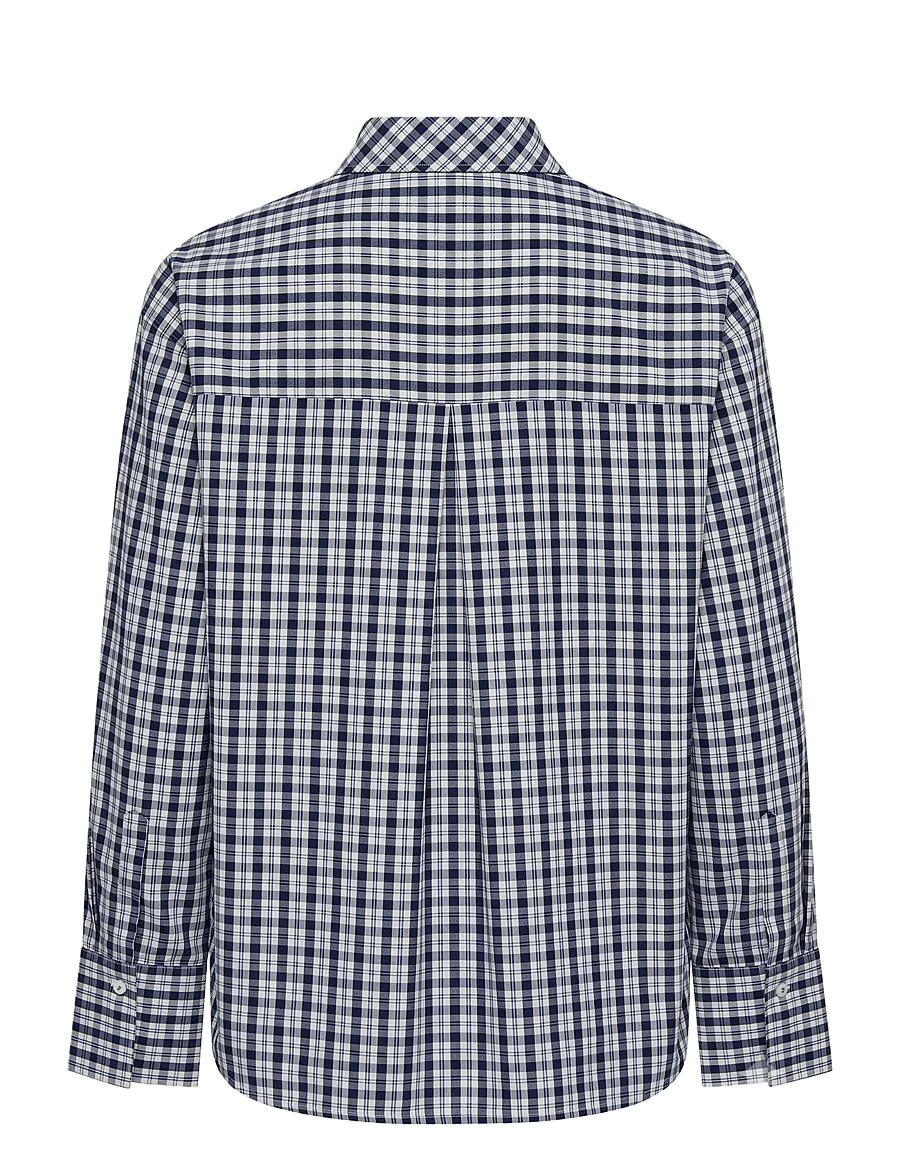 ONLY - ONLDISAKO L/S BOW DETAIL SHIRT WVN EX - langærmede skjorter - naval academy - 1