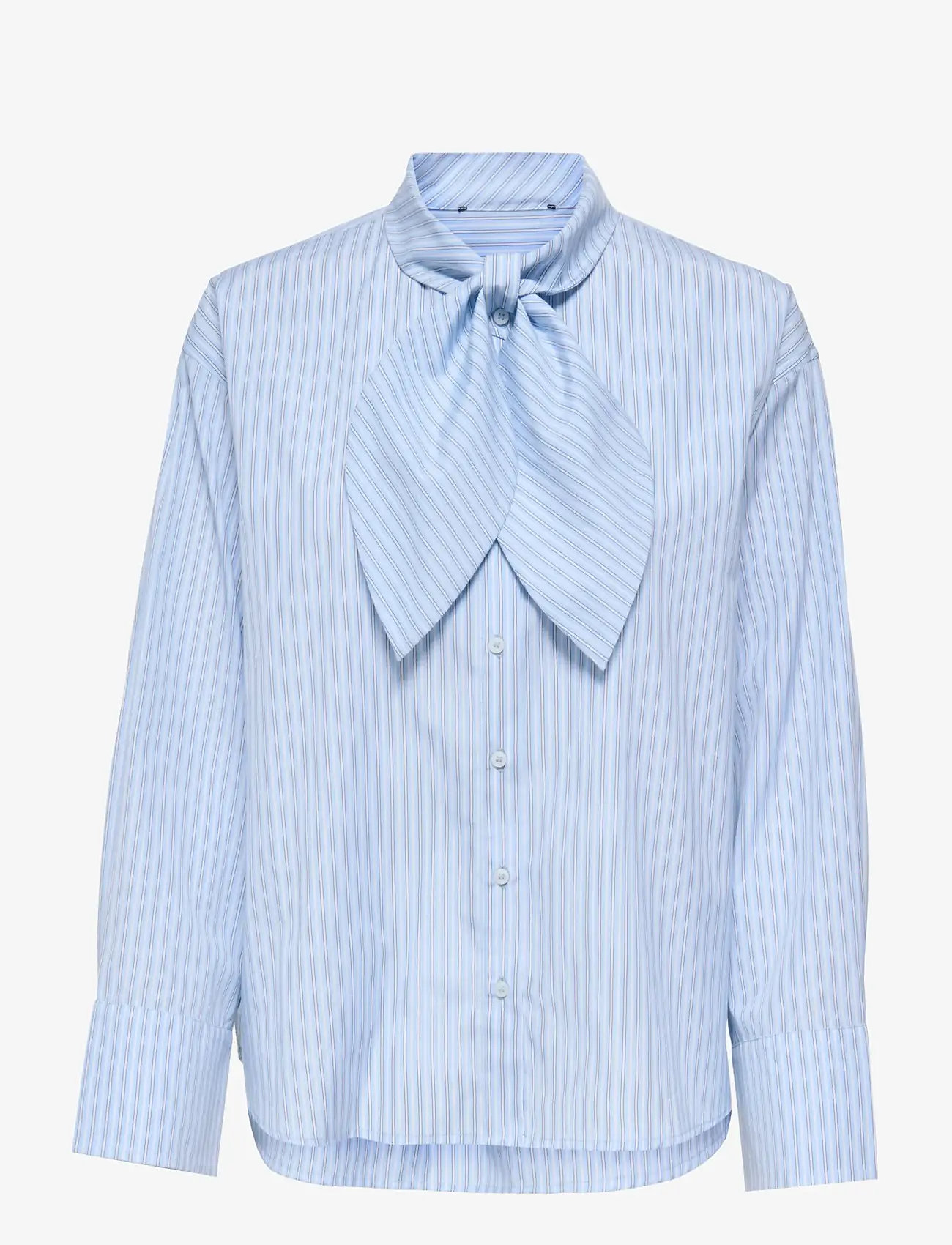 ONLY - ONLDISAKO L/S BOW DETAIL SHIRT WVN EX - long-sleeved shirts - windsurfer - 0