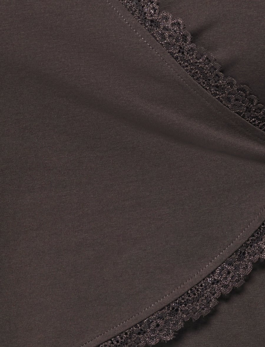 ONLY - ONLKISS CALM L/S WRAP CARDIGAN JRS - cardigans - chocolate torte - 2