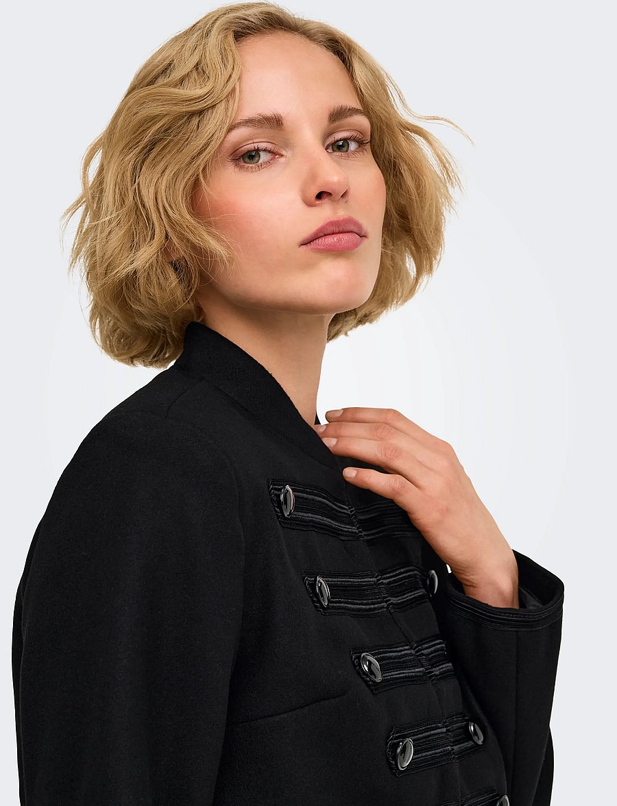 ONLY - ONLNANCY UNIFORM JACKET CC OTW - utility-jakid - black - 5