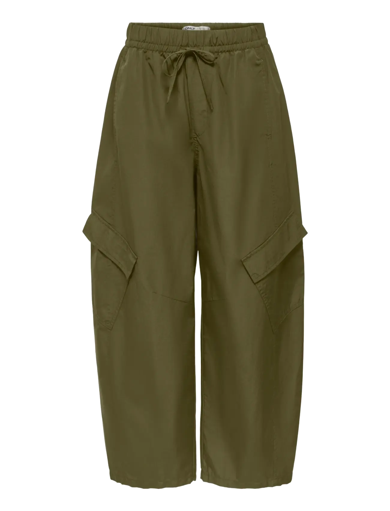 ONLY Onlayana Mw Ank Barrel Cargo Pant Pnt, L x 32, Trousers, Khakigrün - Pants, Frauen
