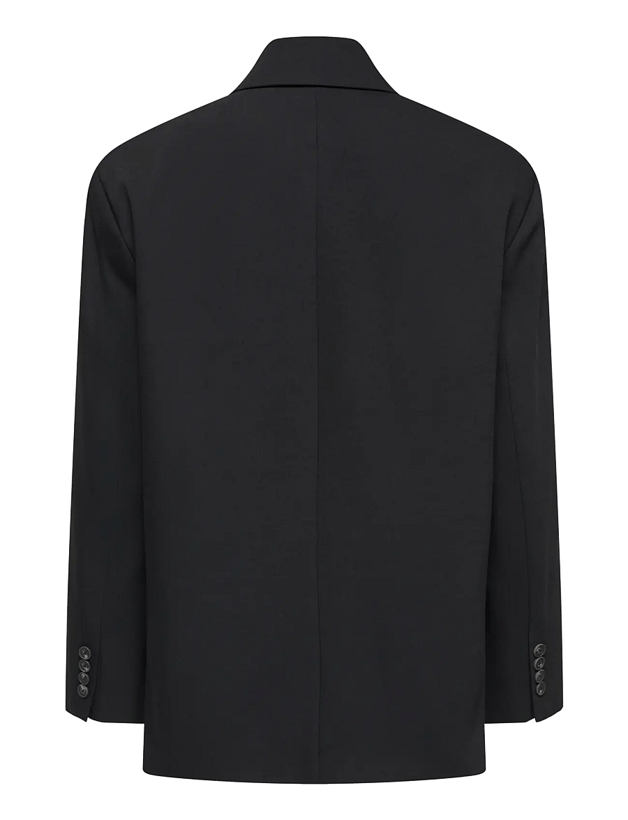 ONLY - ONLCRISTIN L/S OVERSIZE SLIT BLAZER TLR - oversize kavajer - black - 2